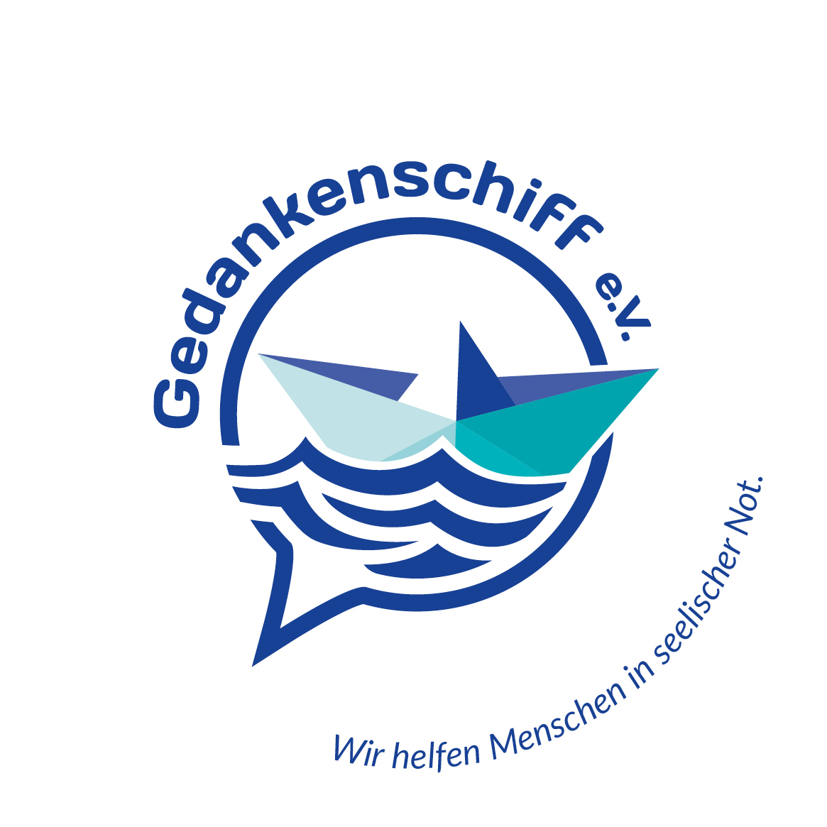Logo for Gedankenschiff eV